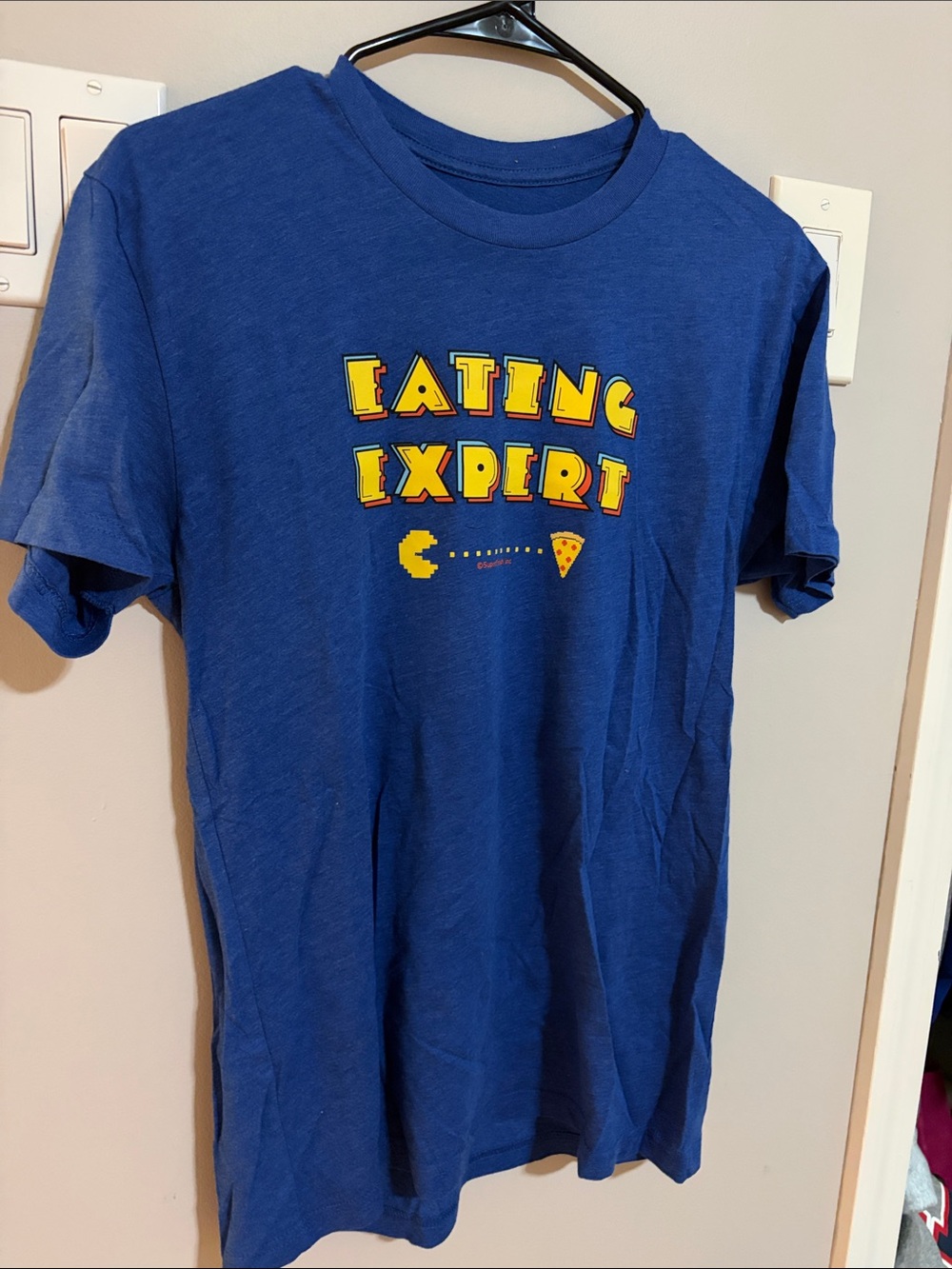 Eating Expert Graphic Tee - Blue